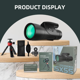 Gosky monocular wide field of view reveals expansive scenery