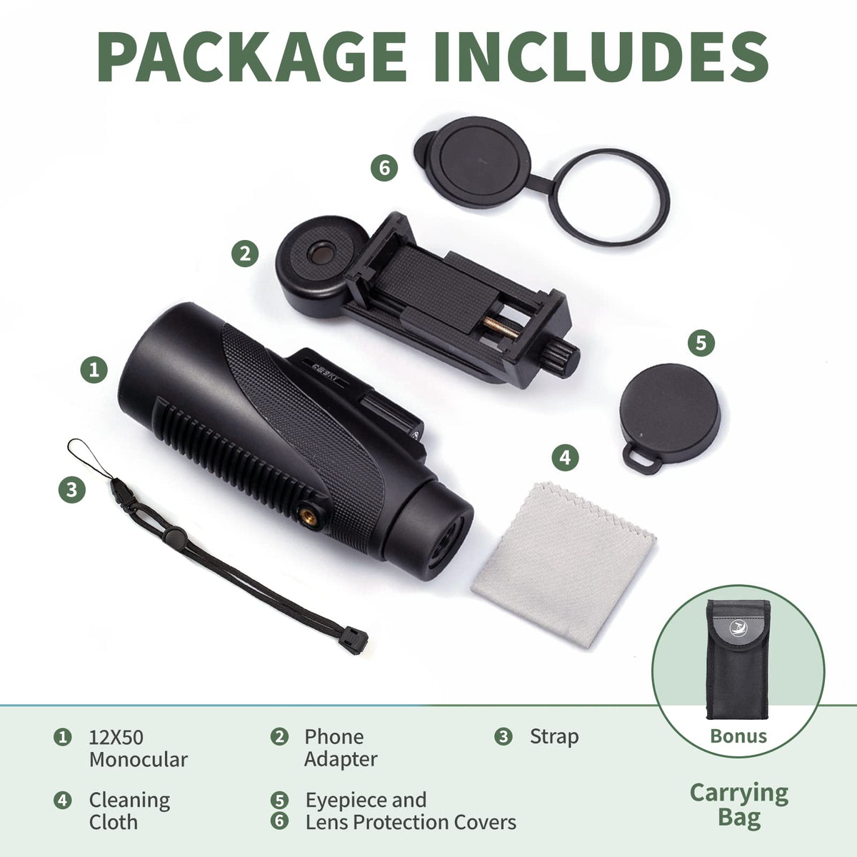 Gosky Titan rugged rubber armor provides secure grip outdoors.