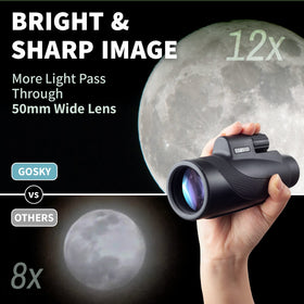 Gosky Titan smartphone adapter in use, enabling quick photo capture.