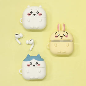 Playful rabbit design adds style while protecting AirPods Pro