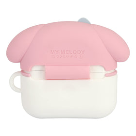 Gourmandise My Melody AirPods Pro case, back view, protective silicone cover against minor bumps.