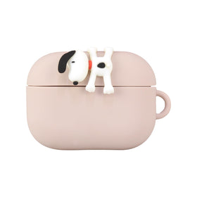 Gourmandise Peanuts silicone case for AirPods Pro 2 shields the charging case from scratches.