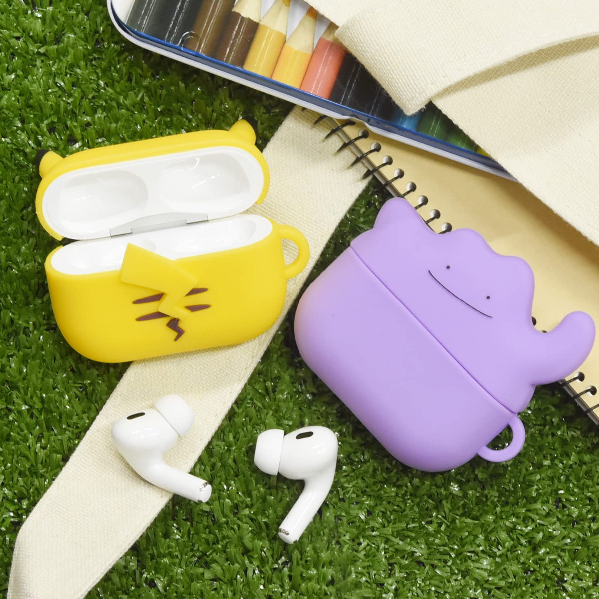 Gourmandise POKE-810B Metamon soft silicone texture offers secure grip.