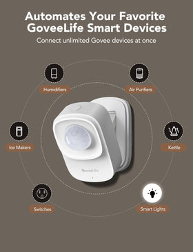 GoveeLife installed in hallway controlling lights, adds convenient automation benefit