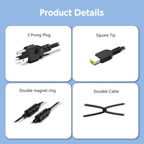 Govvep 230W package includes detachable AC cord for easy setup