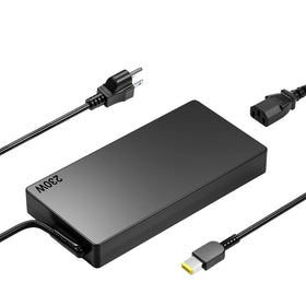 Govvep 230W laptop charger with yellow tip for reliable power delivery to Lenovo laptops