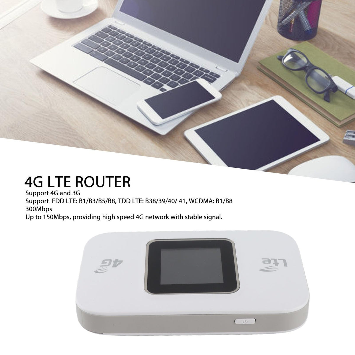 GOWENIC battery close-up featuring 3000mAh marking, longer runtime benefit