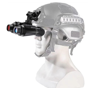 GOYOJO 4K night-vision binoculars front view for clear night scouting and wildlife observation.