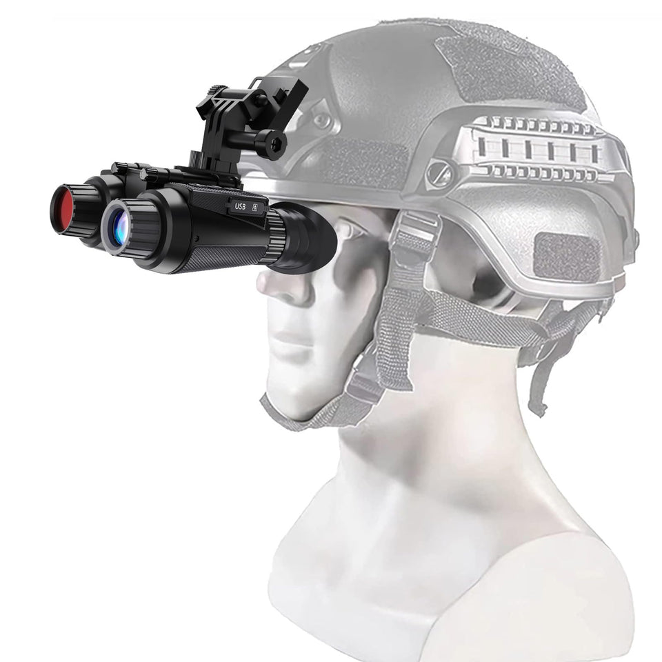 GOYOJO 4K night-vision binoculars front view for clear night scouting and wildlife observation.