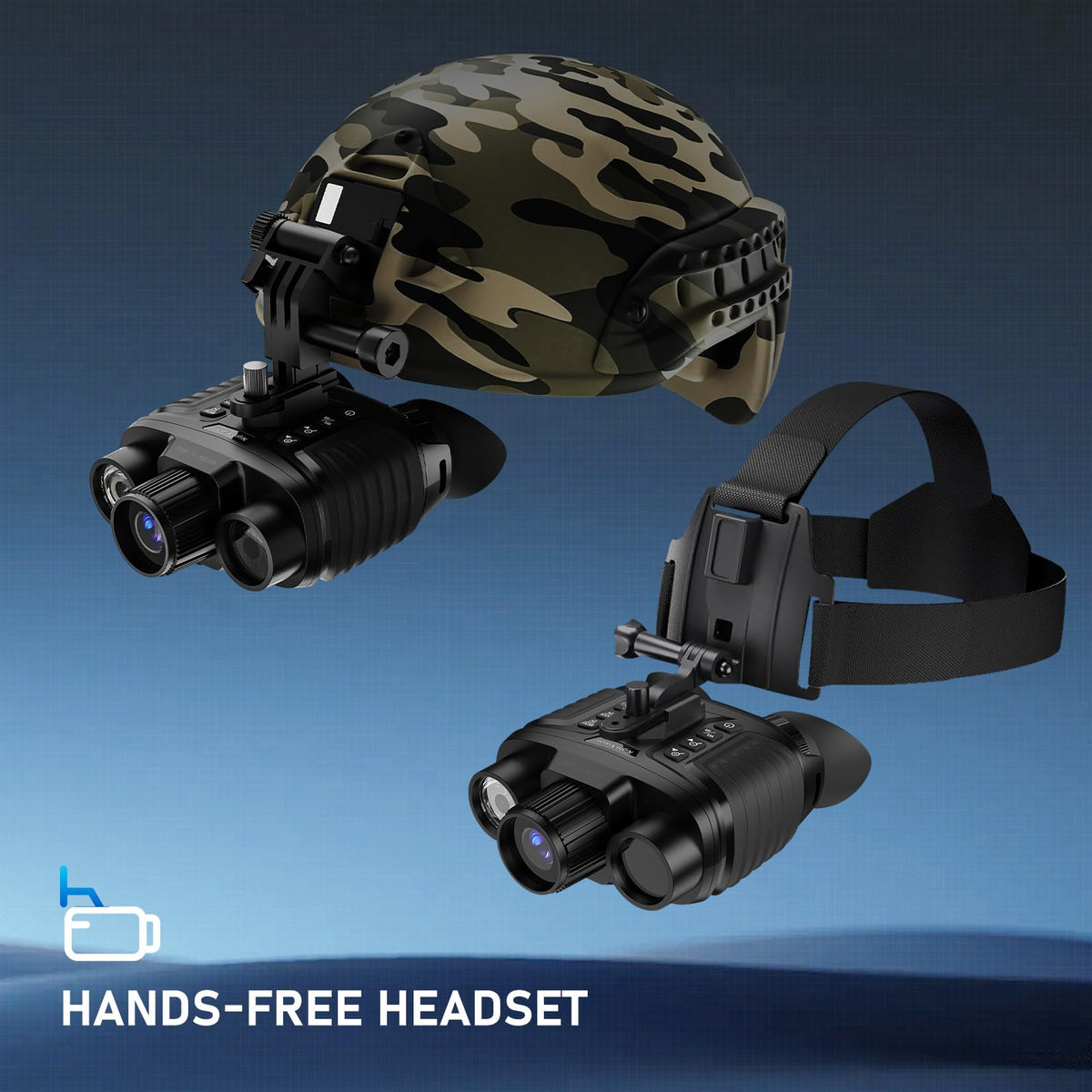 GOYOJO 4K NVG helmet-mount ready for field use