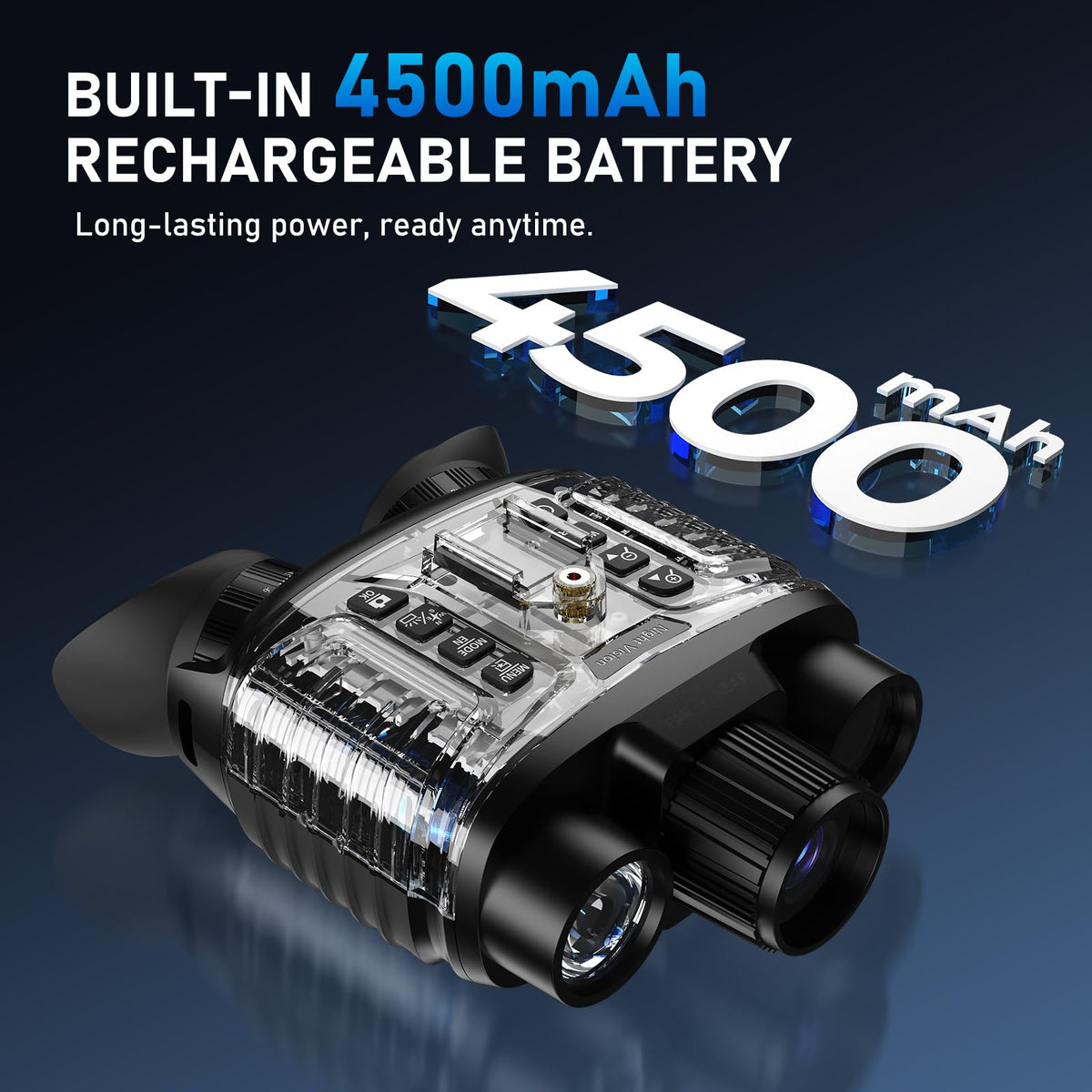 GOYOJO long-range night vision up to 300m in total darkness