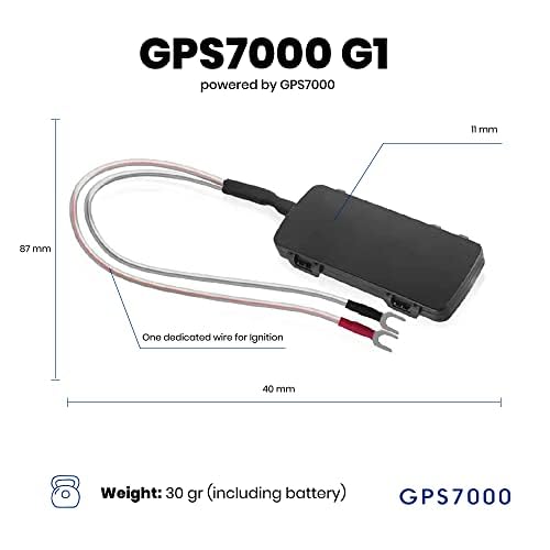 GPS7000 waterproof shell and label showing durability and all-weather reliability
