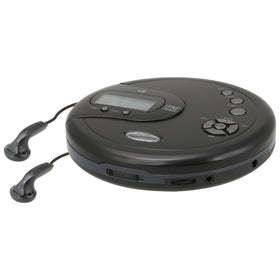 GPX PC332B held in hand to show compact size for travel convenience