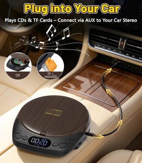 Gracioso showing USB charging and battery compartment for long-lasting 1200mAh rechargeable power