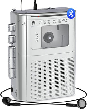 Gracioso front view showing buttons and speaker for clear portable playback
