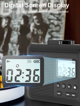 Gracioso recording to SD card action capturing tape audio as MP3 files