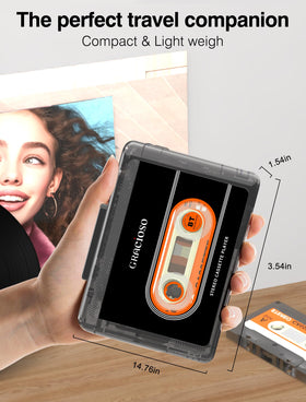 Gracioso held in hands to show compact size for easy transport
