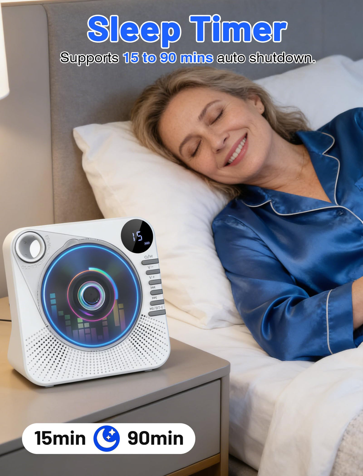 Gracioso USB and AUX ports for flexible wired connections