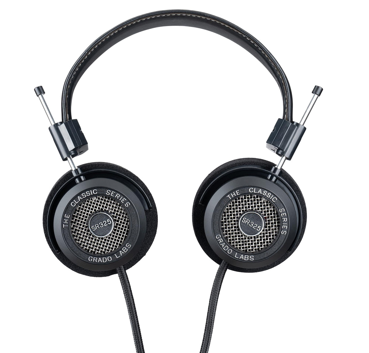 GRADO SR325 detail craftsmanship highlights refined build and smooth articulation.