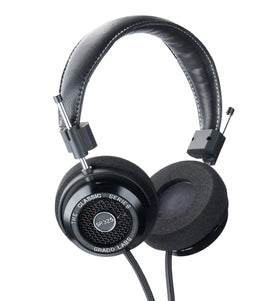 GRADO SR325 open-back headphones with aluminum housing for precise listening.