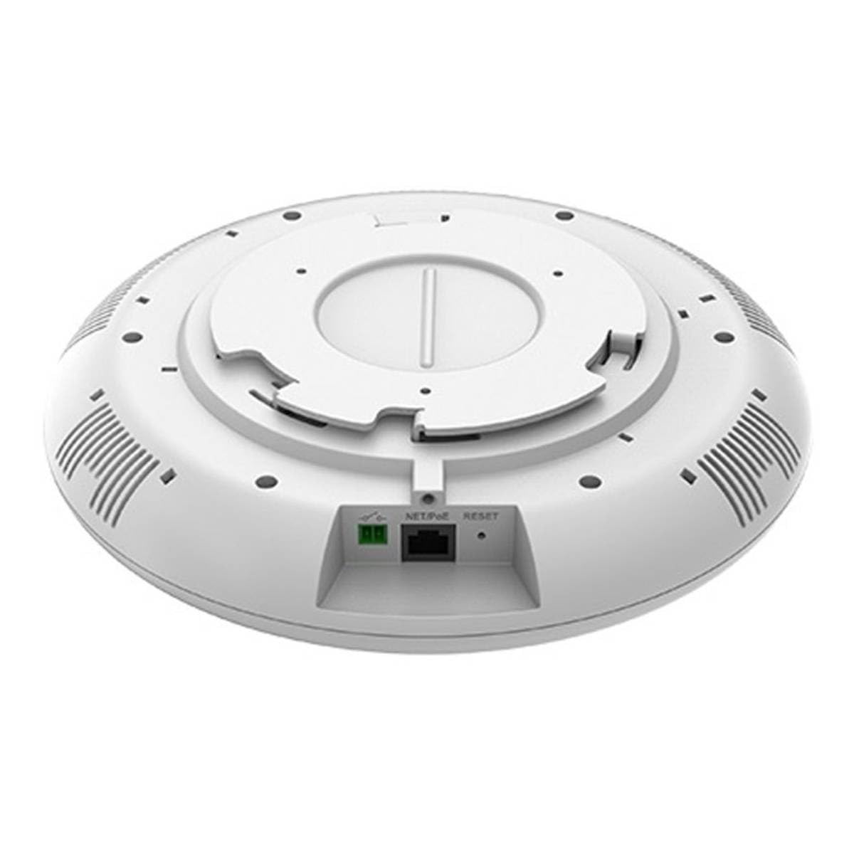 Grandstream GSC3516 white ceiling-mount detail blends with modern interiors.