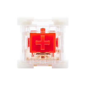 Granvela OUTEMU switch side texture showing low profile housing benefit compact keyboard fit