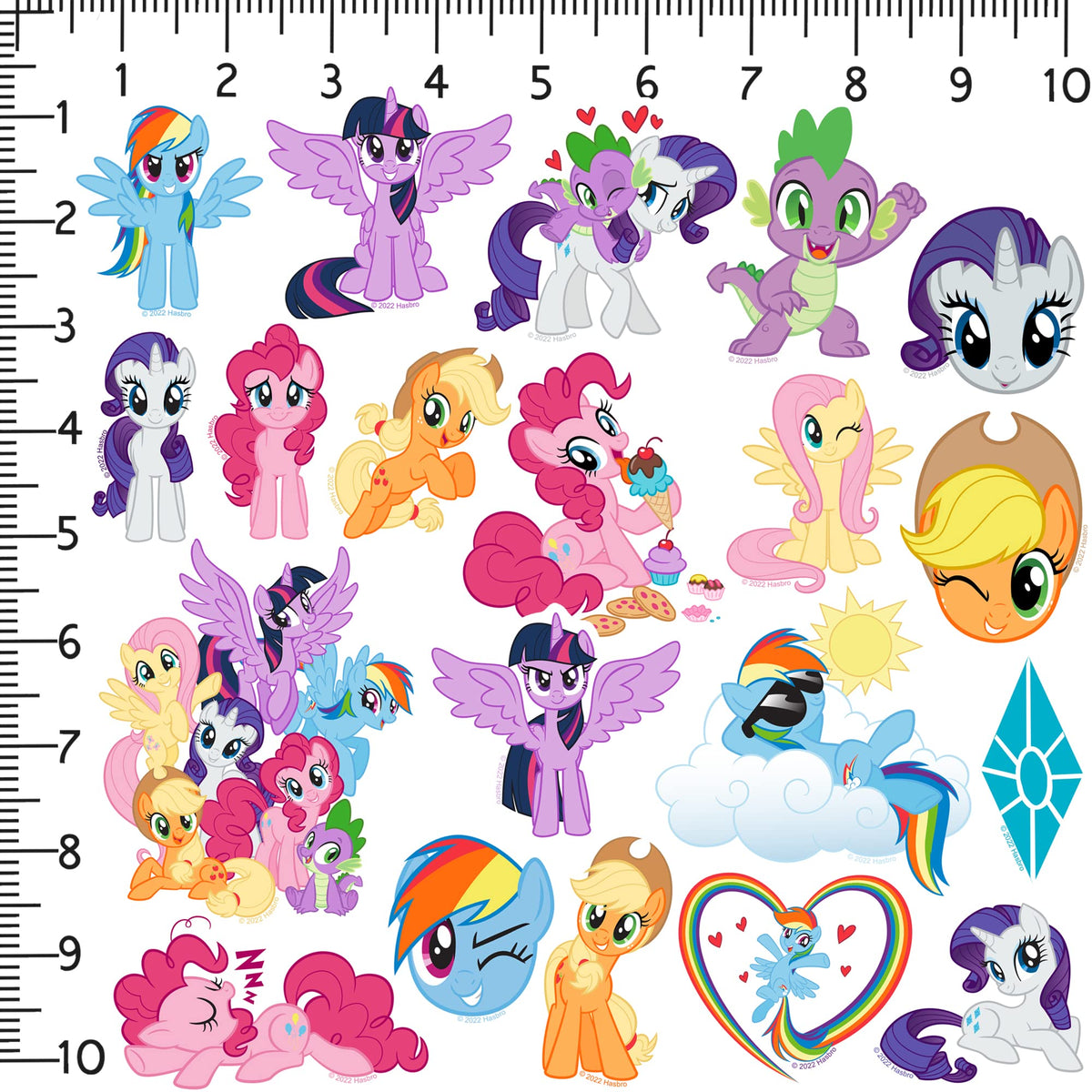 Graphics and More Rainbow Dash sticker for notebooks and travel gear