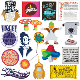 GRAPHICS & MORE close-up golden ticket decal highlighting print detail advantage