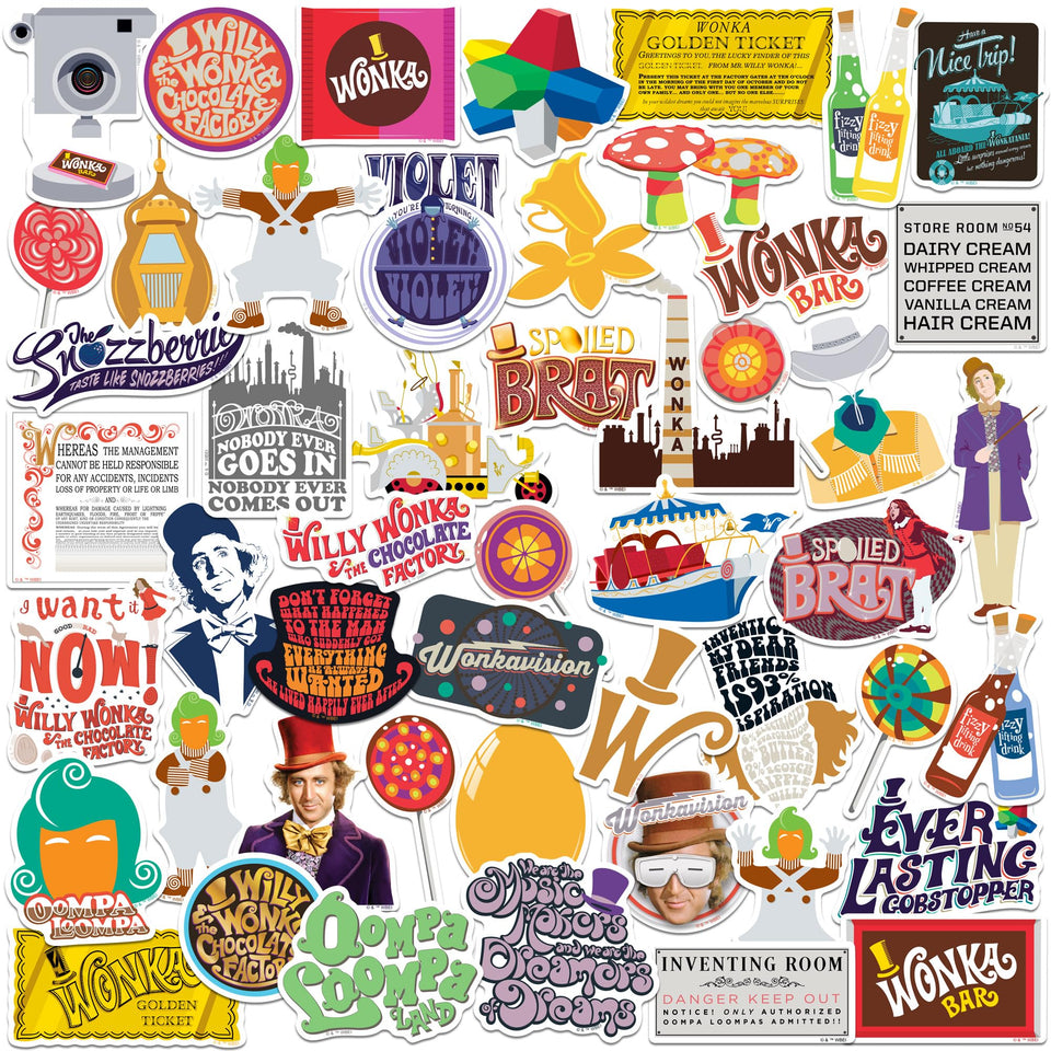 GRAPHICS & MORE front pack showing all 50 stickers for instant collection appeal