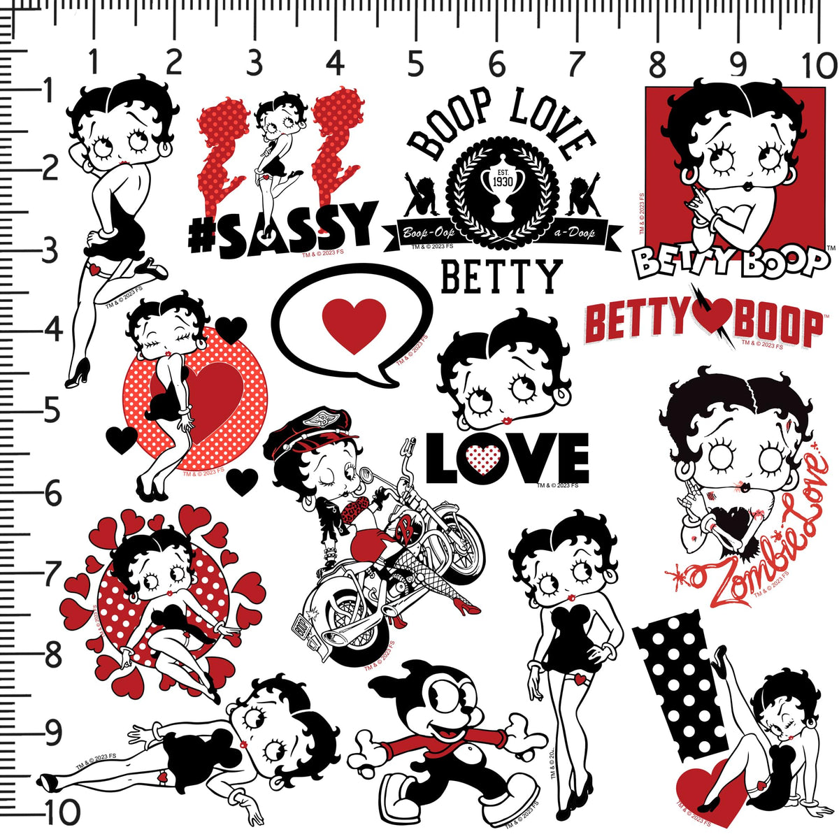 Betty Boop vinyl on a water bottle boosts daily style with lasting color