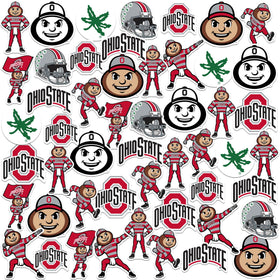 GRAPHICS & MORE Buckeyes primary logo decal for laptop, bold and long-lasting.