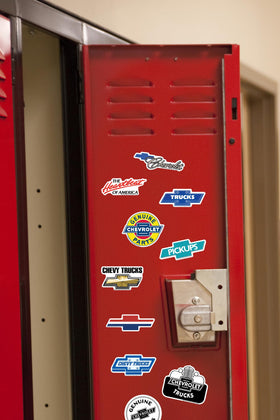 GRAPHICS & MORE Chevrolet automotive collection sticker set elevates mirrors and gear