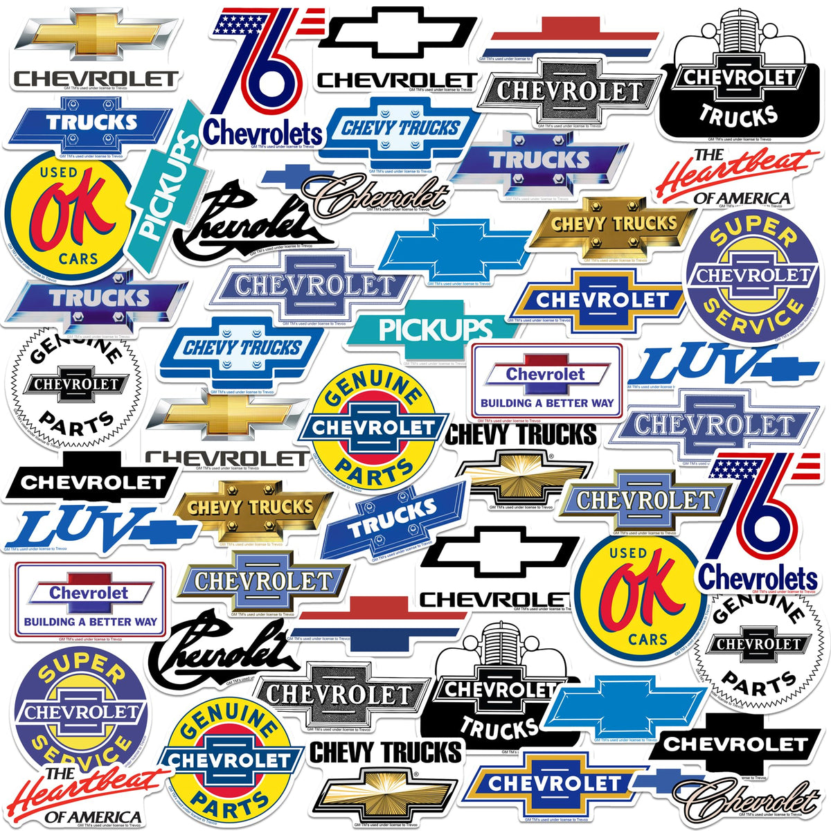 GRAPHICS & MORE Chevrolet bowtie laptop sticker adds durable branding to your device