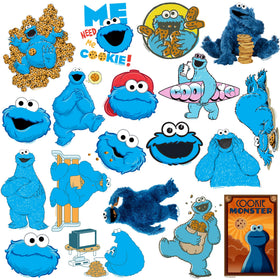 GRAPHICS & MORE Cookie Monster tablet sticker adds personality.