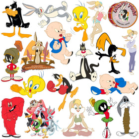GRAPHICS & MORE Looney Tunes notebook decals decorate planners with playful vintage charm