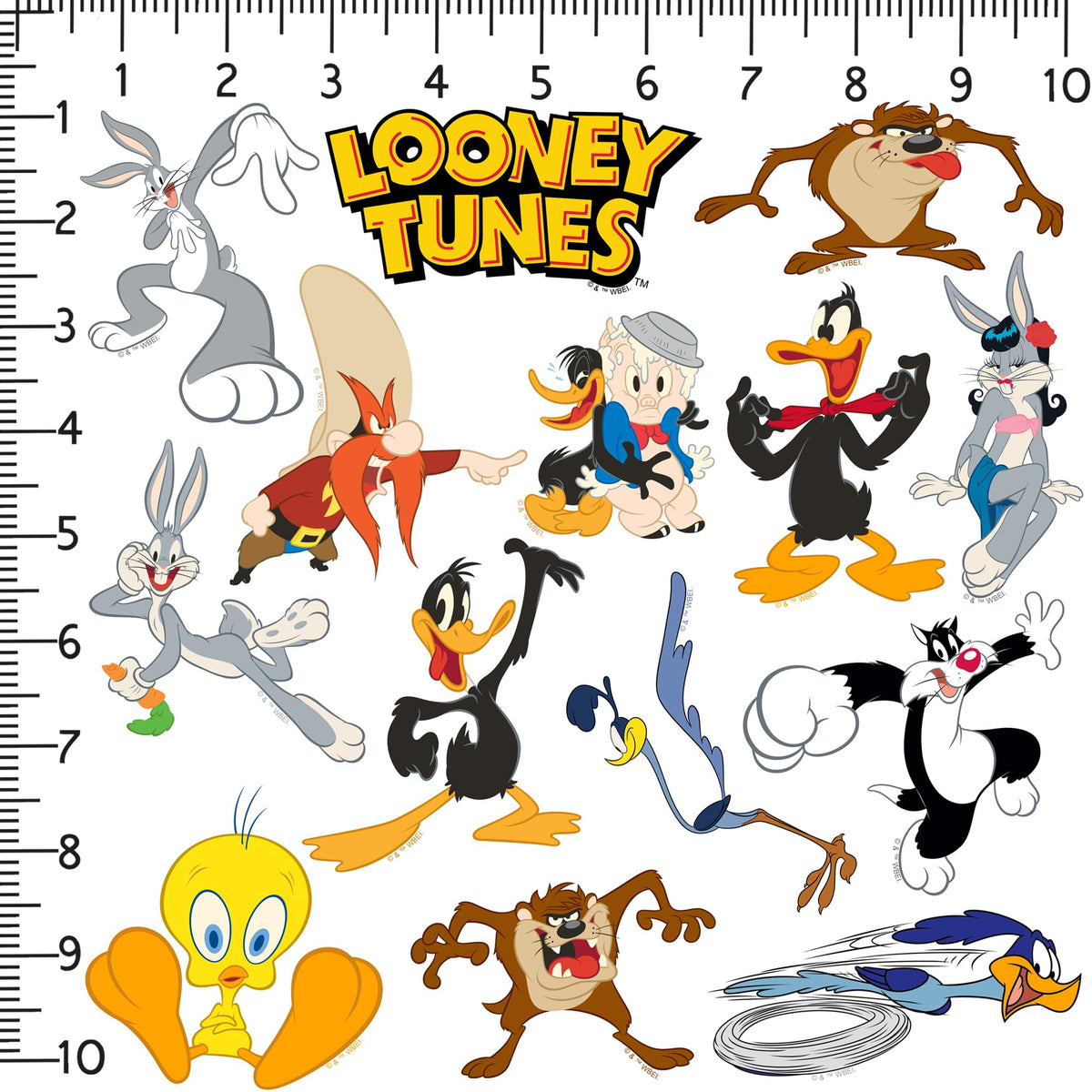 GRAPHICS & MORE Looney Tunes water bottle decal adds character with fade-resistant color