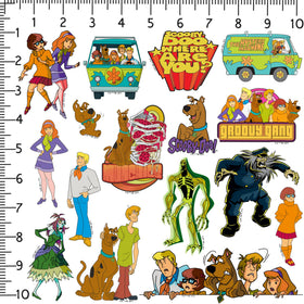 Graphics & More Scooby-Doo Mystery Machine sticker for water bottle decoration