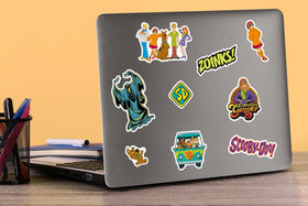 Graphics & More Scooby-Doo retro artwork sticker for tablets and mirrors
