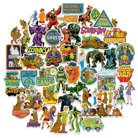 Graphics & More Scooby-Doo and friends sticker pack for laptop personalization