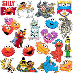 GRAPHICS & MORE Sesame Street Big Bird sticker on notebook brightens study sessions.