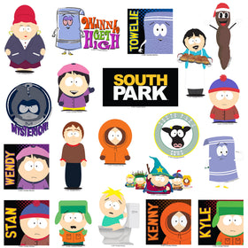 GRAPHICS & MORE South Park notebook stickers brighten journals with iconic scenes.