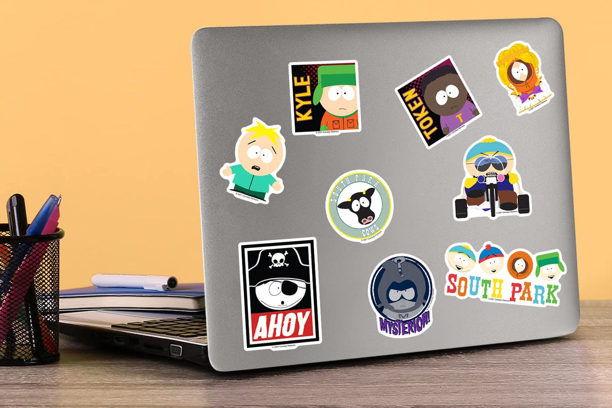 GRAPHICS & MORE South Park travel gear stickers personalize bags for on-the-go style.