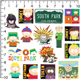 GRAPHICS & MORE South Park water bottle stickers withstand daily use and keep colors vivid.