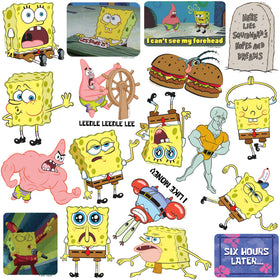 Graphics & More SpongeBob meme sticker pack notebook-decal enhances planners.