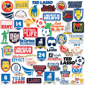 GRAPHICS & MORE Ted Lasso Believe sticker on laptop for daily motivation