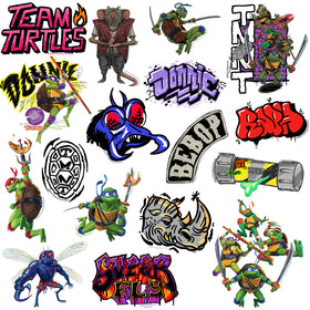 GRAPHICS & MORE TMNT Mutant Mayhem tablet stickers personalize devices and cases
