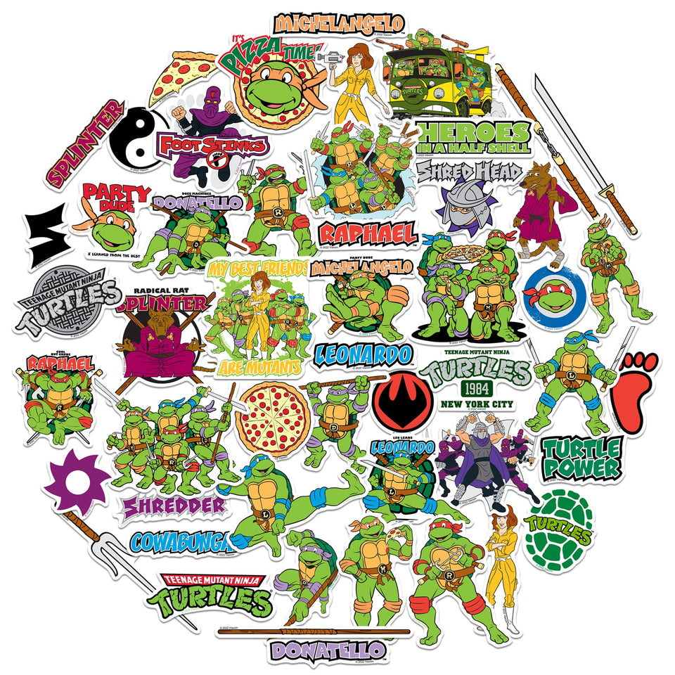 GRAPHICS & MORE TMNT sticker on a laptop for bold personal style.
