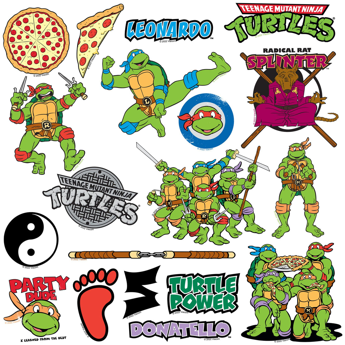 TMNT decal on a tablet case offers playful protection and flair.