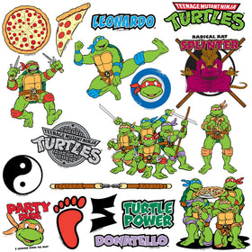TMNT decal on a tablet case offers playful protection and flair.