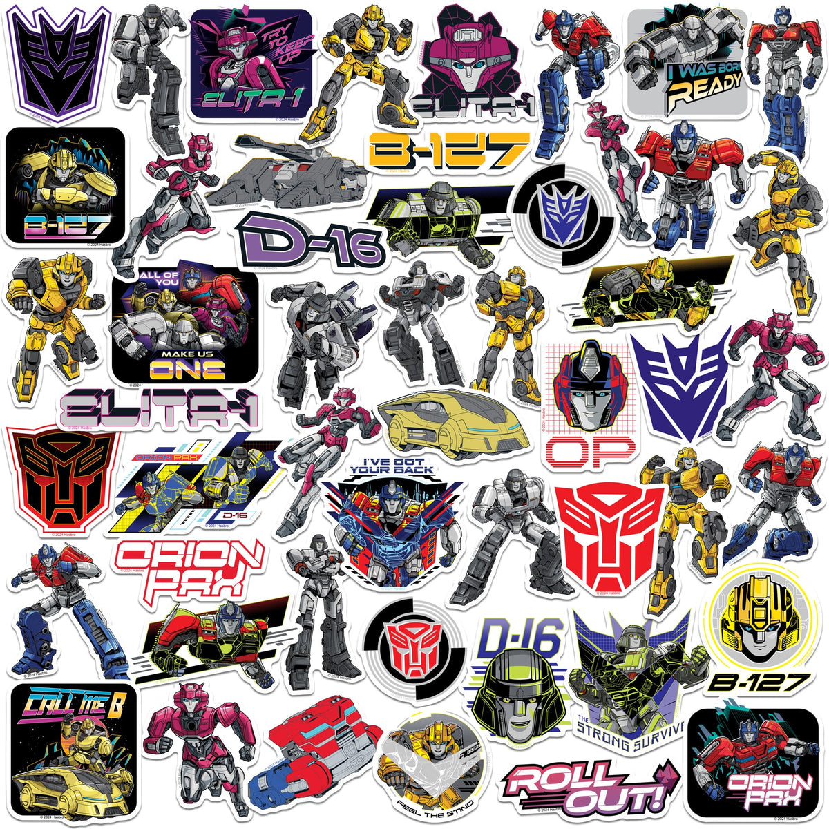 GRAPHICS & MORE Transformers One Autobots sticker for bold laptop customization.